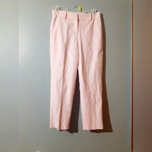 J. Crew NWT Light Pink Pants Cropped Women's Size 2Petite Beach Preppy Coastle